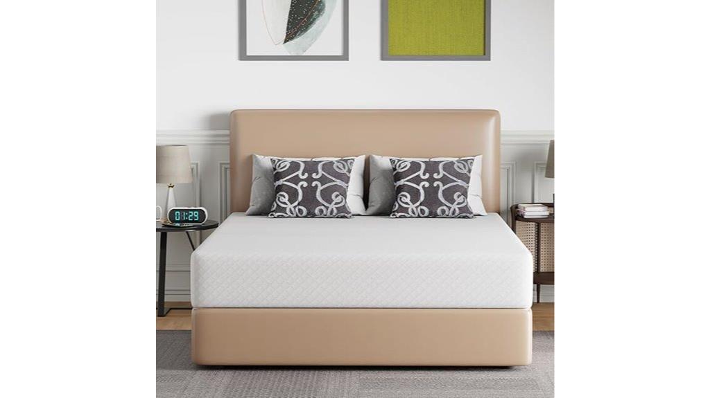 10 inch queen gel mattress