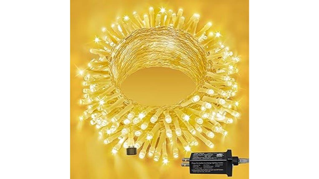 120 led waterproof string lights