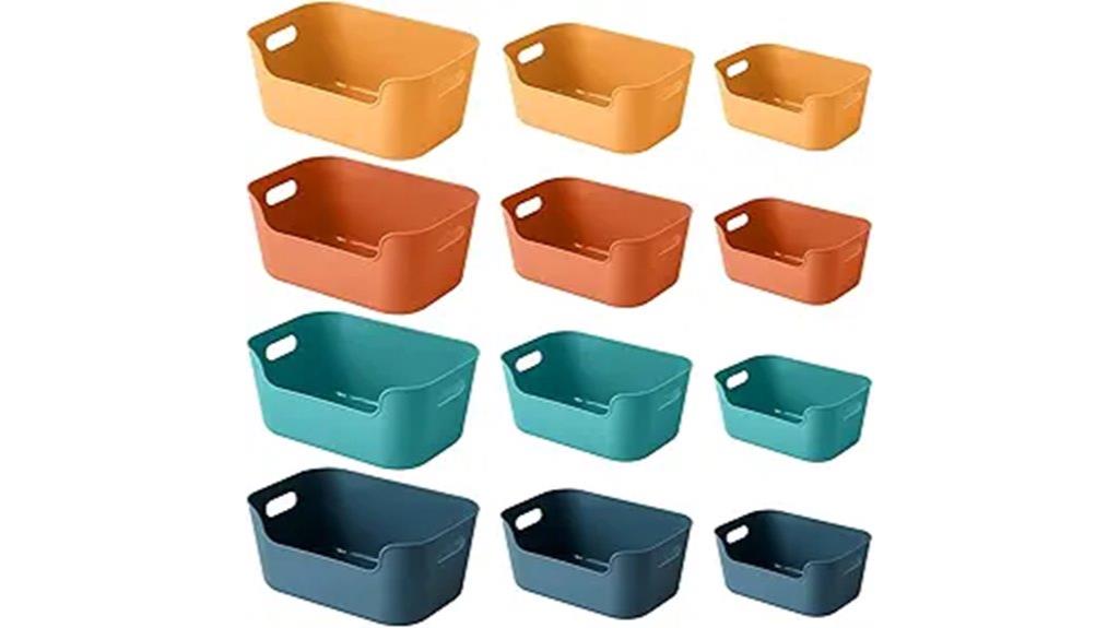 12 pack storage bins