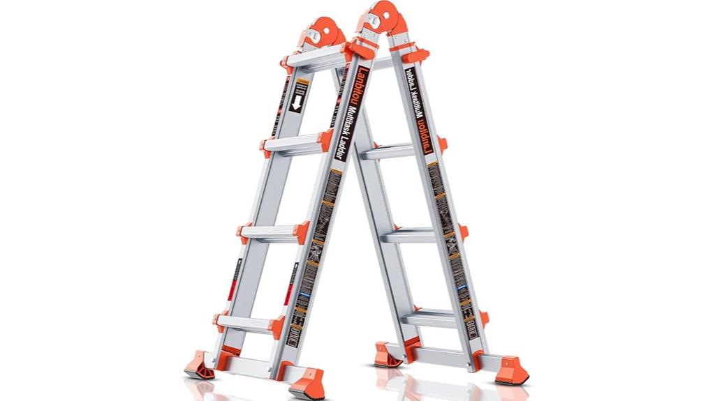 14 foot aluminum extension ladder