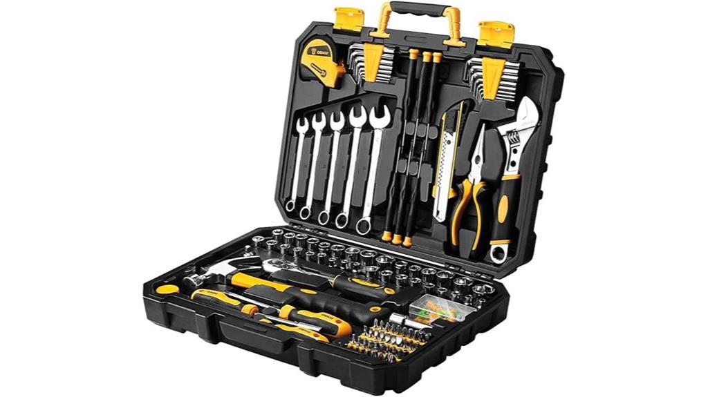 158 piece household tool set