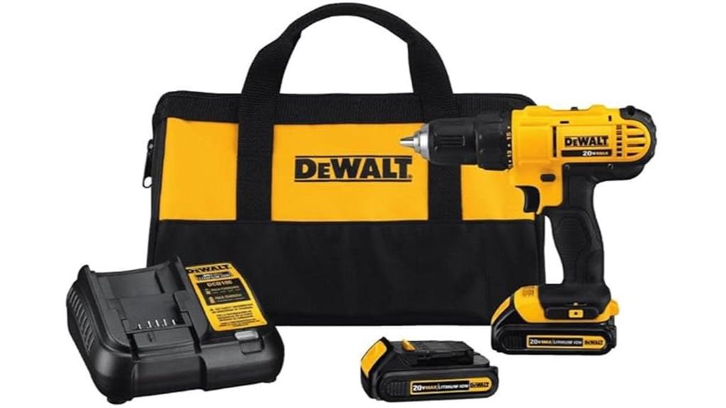 20v max cordless drill