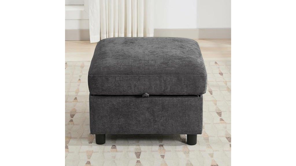 25 inch modular ottoman