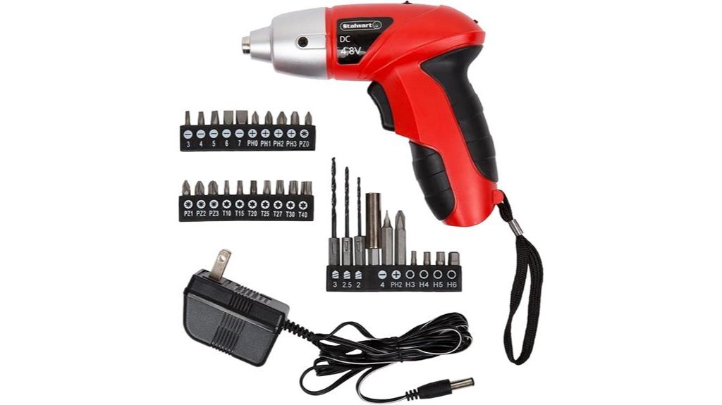 25 piece electric screwdriver set