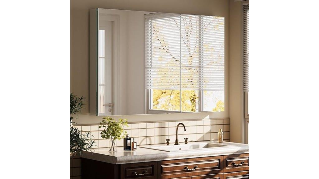 40 inch mirror cabinet