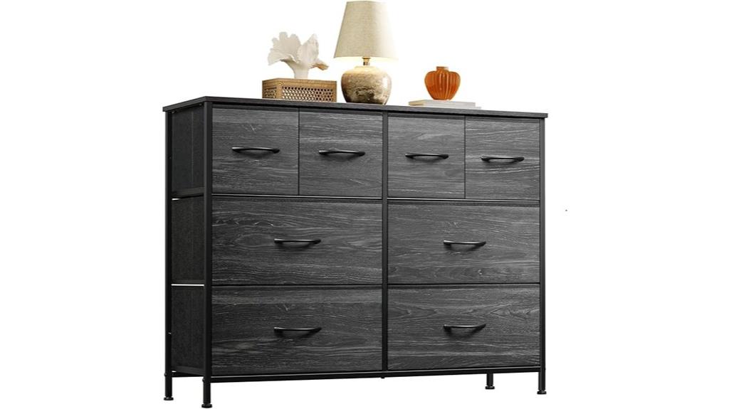8 drawer bedroom dresser