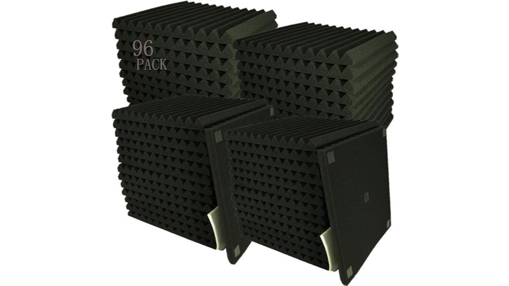 96 pack acoustic foam