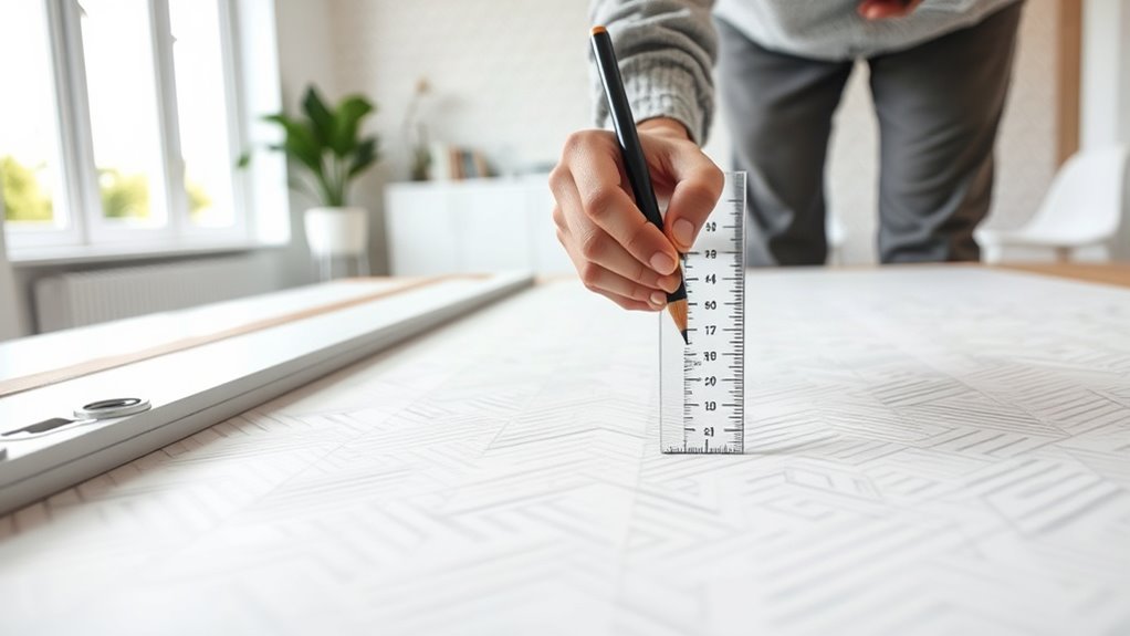 accurate measurement ensures pattern alignment