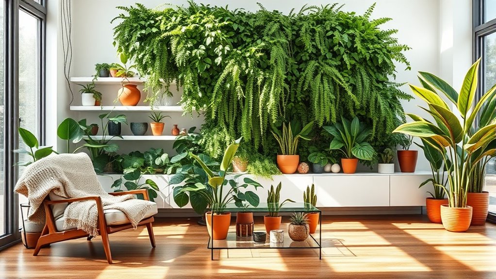 add low maintenance indoor greenery