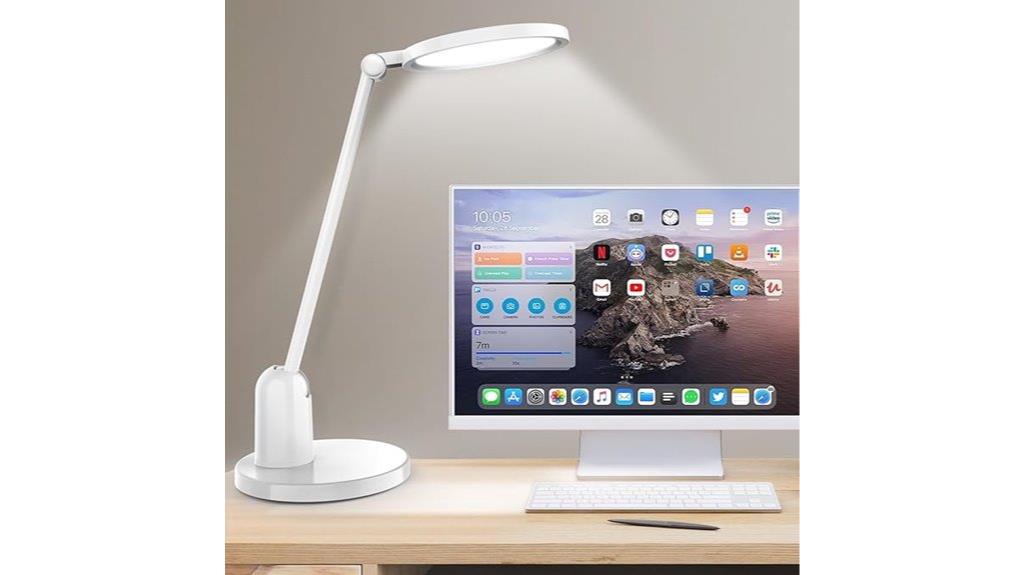 adjustable brightness desk lamp