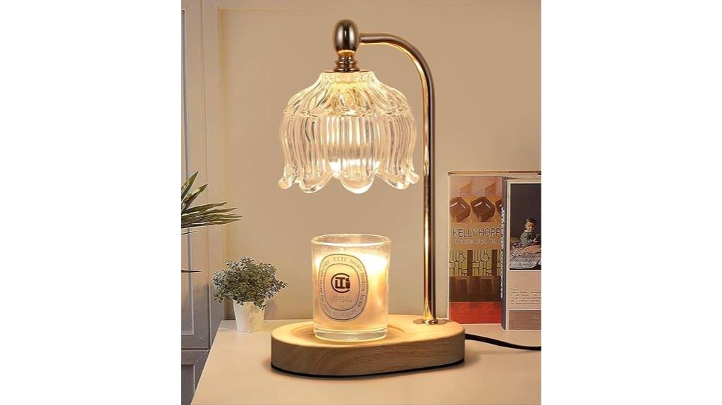 adjustable candle warmer lamp