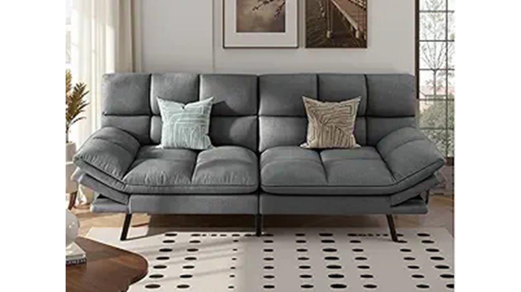 adjustable convertible sofa bed