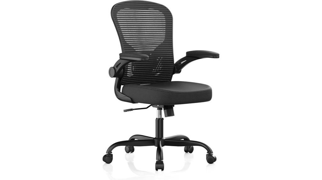 adjustable lumbar office chair