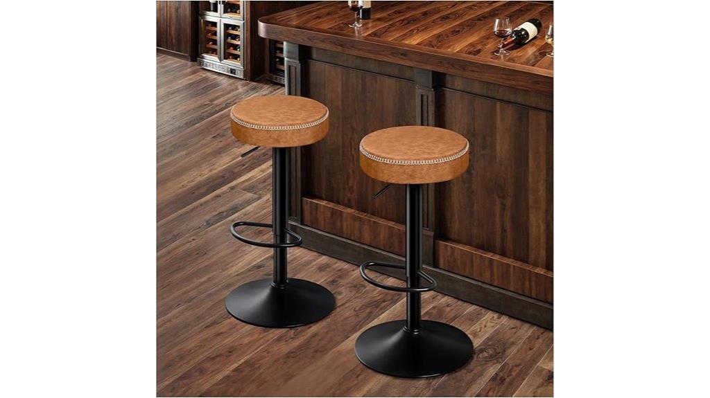 adjustable tall swivel stools