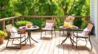 affordable stylish patio dining