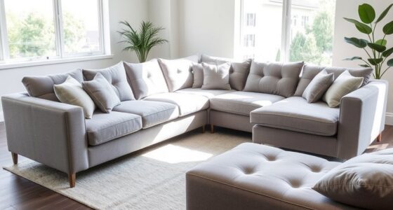 affordable stylish sectional sofas