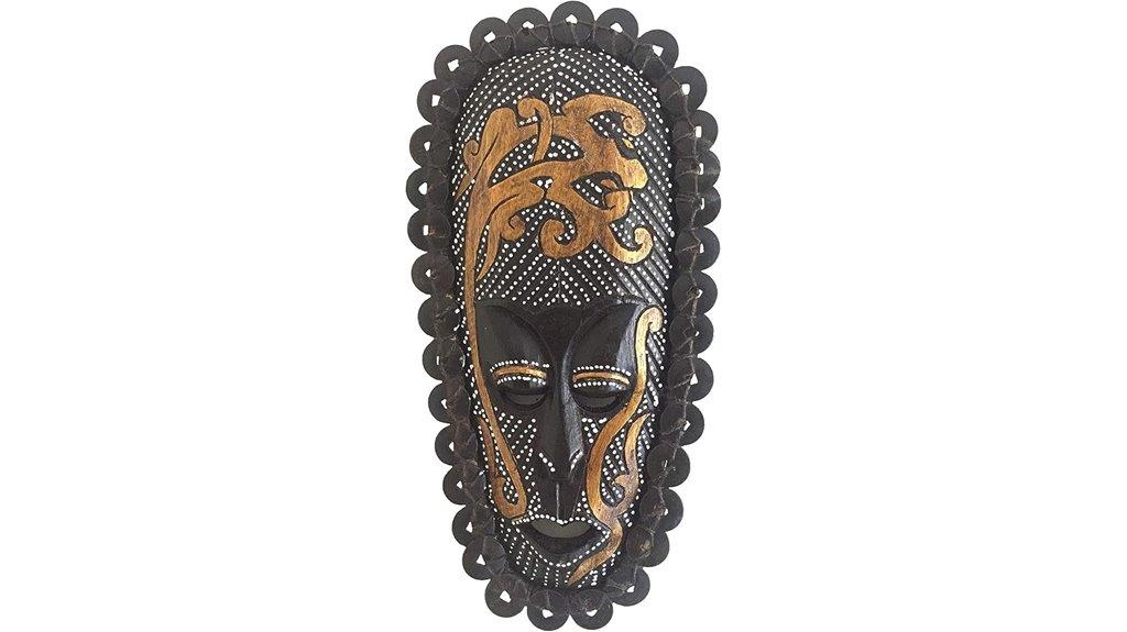 african tribal wall mask