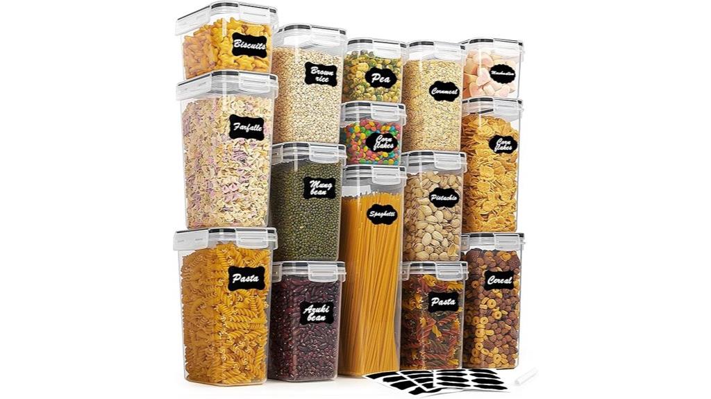 airtight food storage set