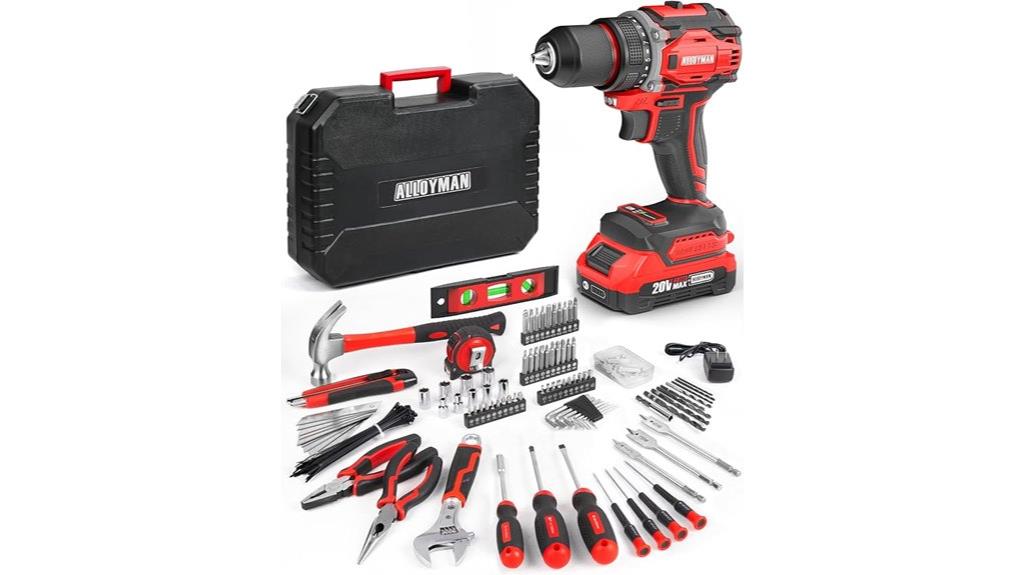 alloyman 20v cordless drill