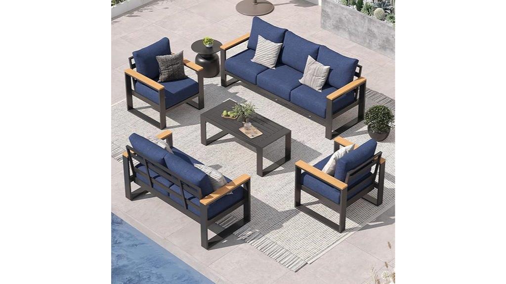aluminum patio furniture set