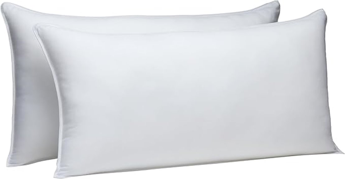 amazon basic pillow set