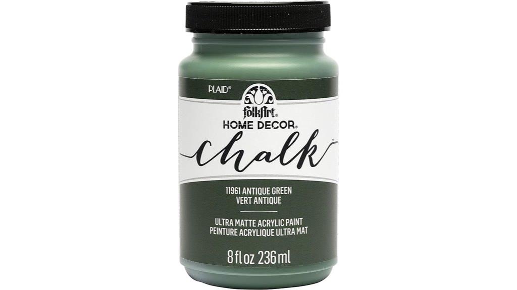 antique green chalk paint