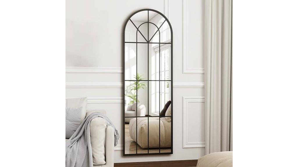 arched full length mirror