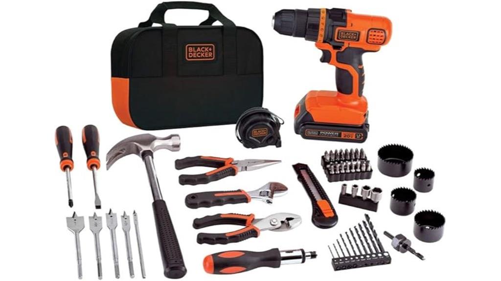 black decker 20v tool set