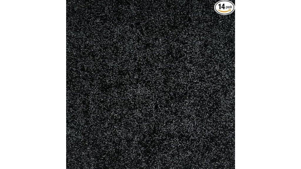 black peel and stick carpet tiles