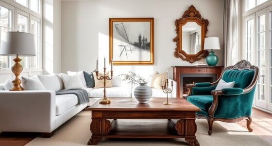 blending vintage with modern