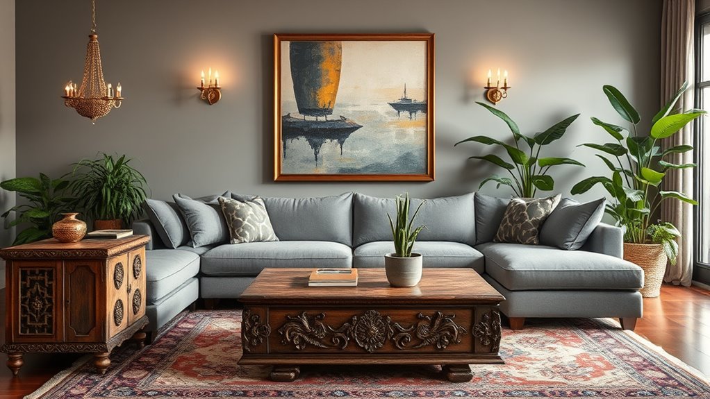 blending vintage with modern