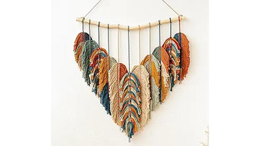 boho macrame wall hang