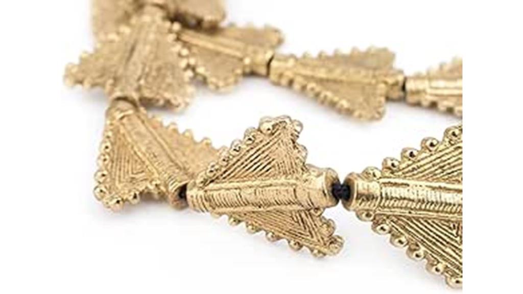 brass baule bead jewelry