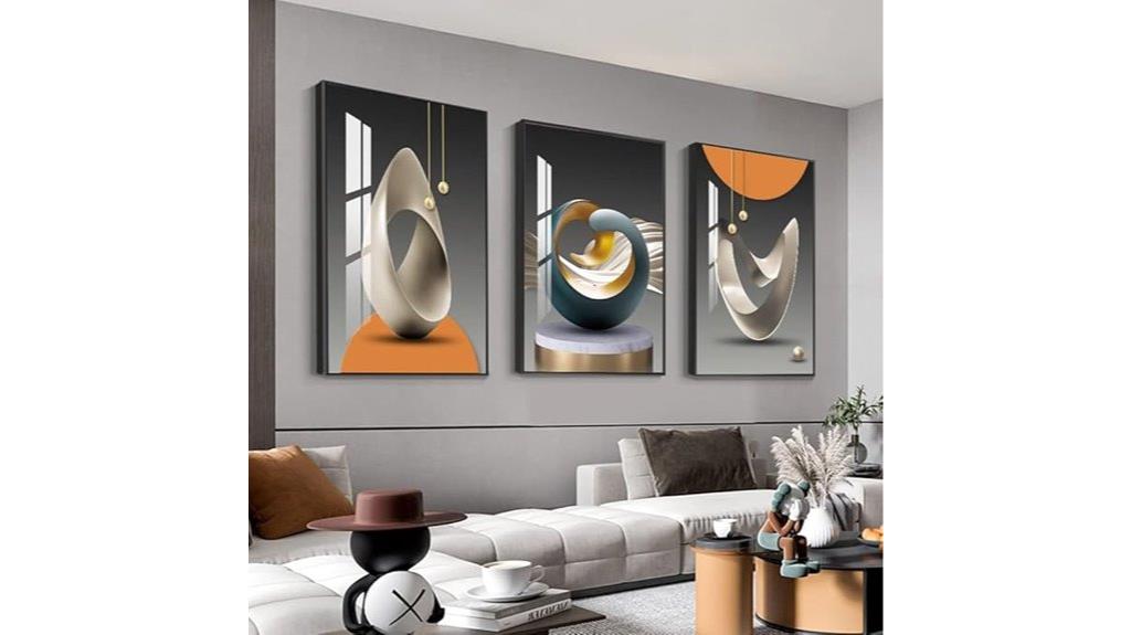 bright abstract shape pattern
