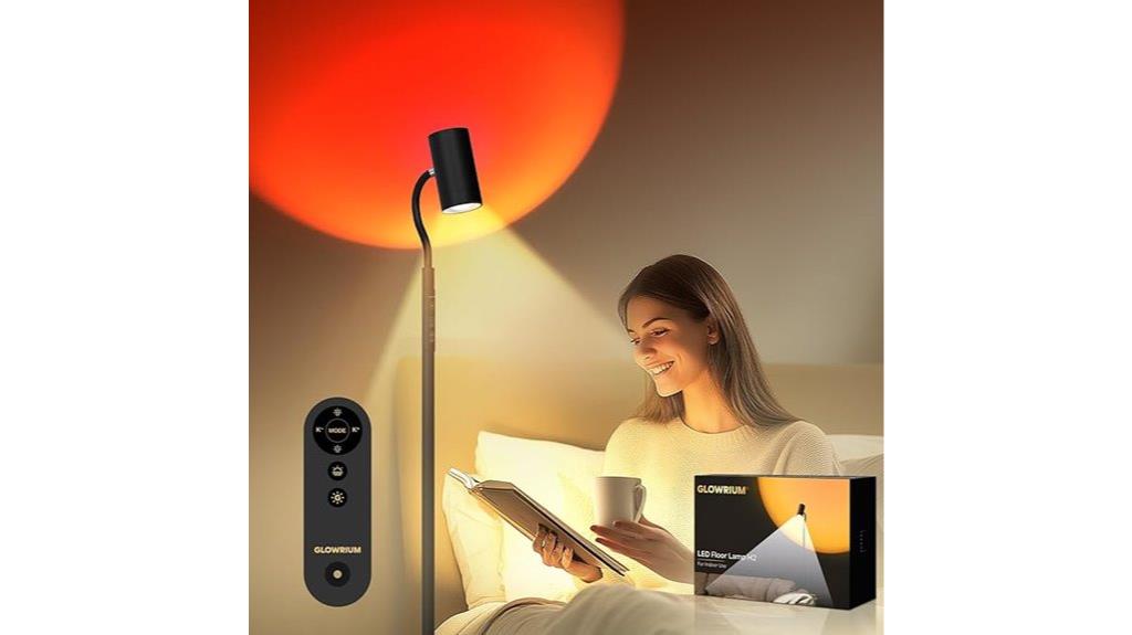 bright reading light with remote