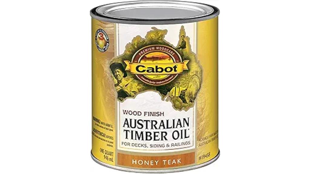 cabot honey teak finish