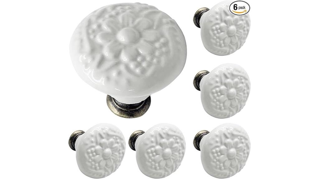 ceramic cabinet hardware set