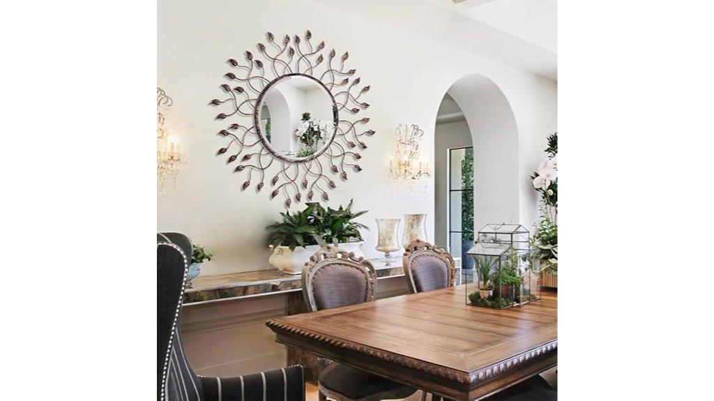 chende round dining mirror