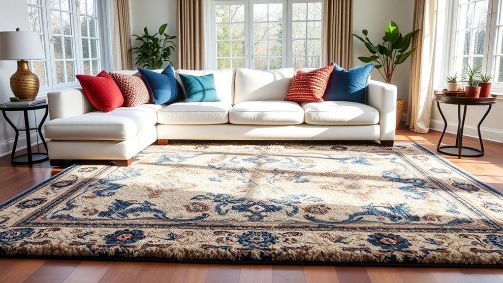 choose room rug dimensions