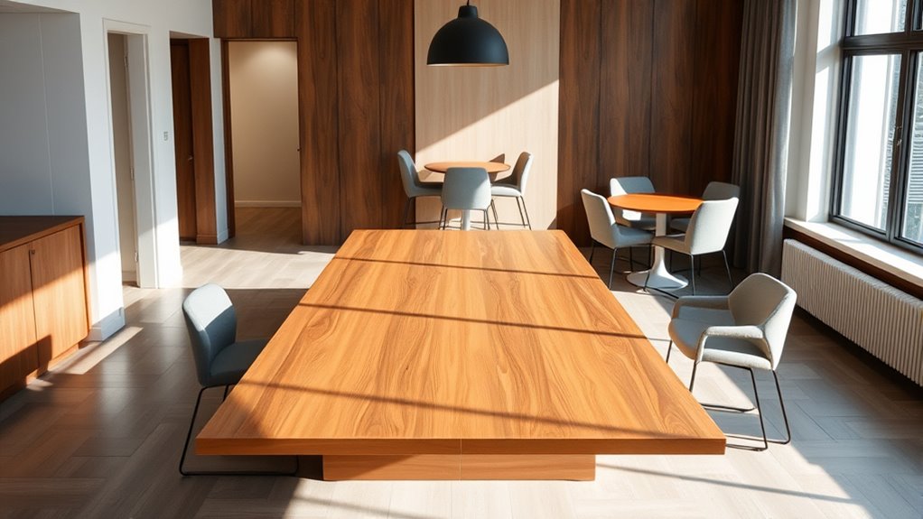 choose table shape wisely