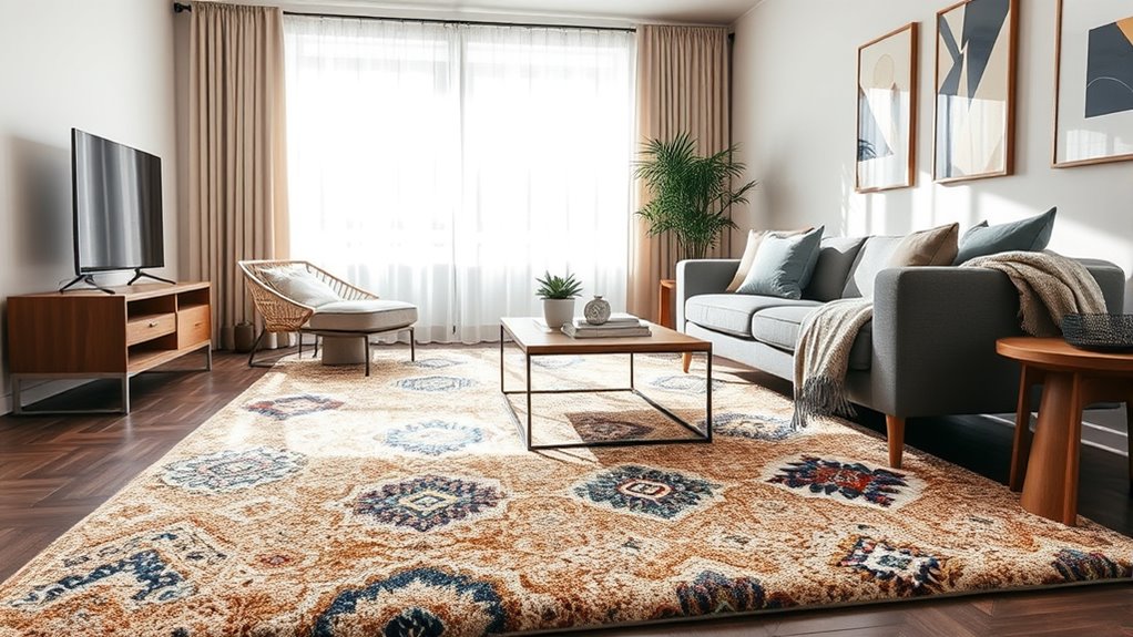 choose the right living room rug