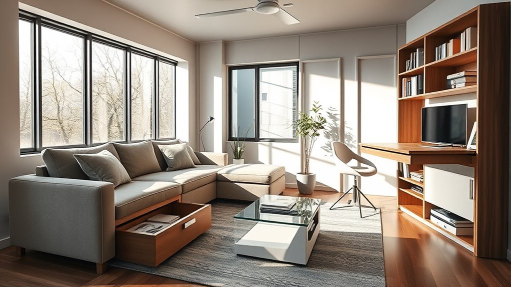 choose versatile multi functional furniture
