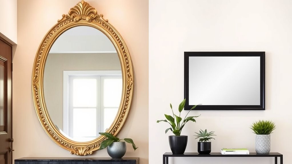 choosing the right wall mirror