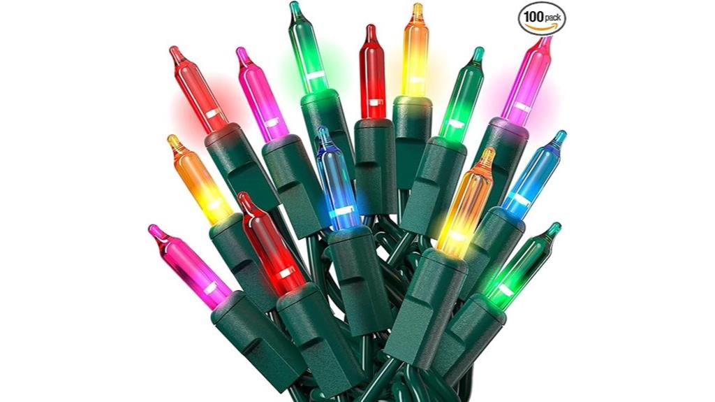 christmas string lights 100 count