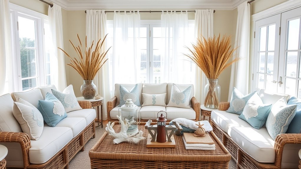 coastal decor theme durability