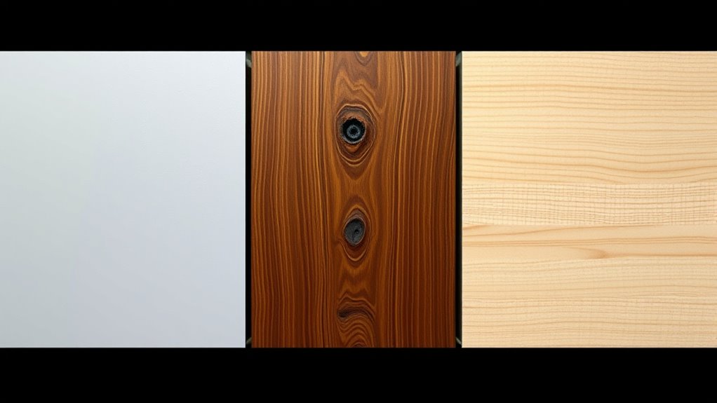 comparing wood material types
