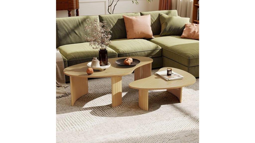 contemporary modular coffee tables