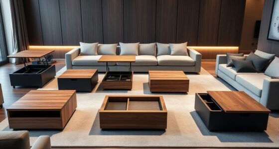 convertible coffee tables list