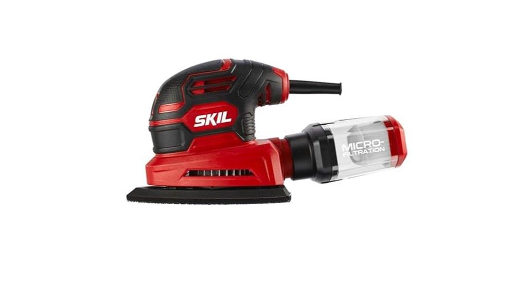 corded sander with accessories