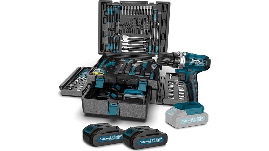 cordless drill with accessories